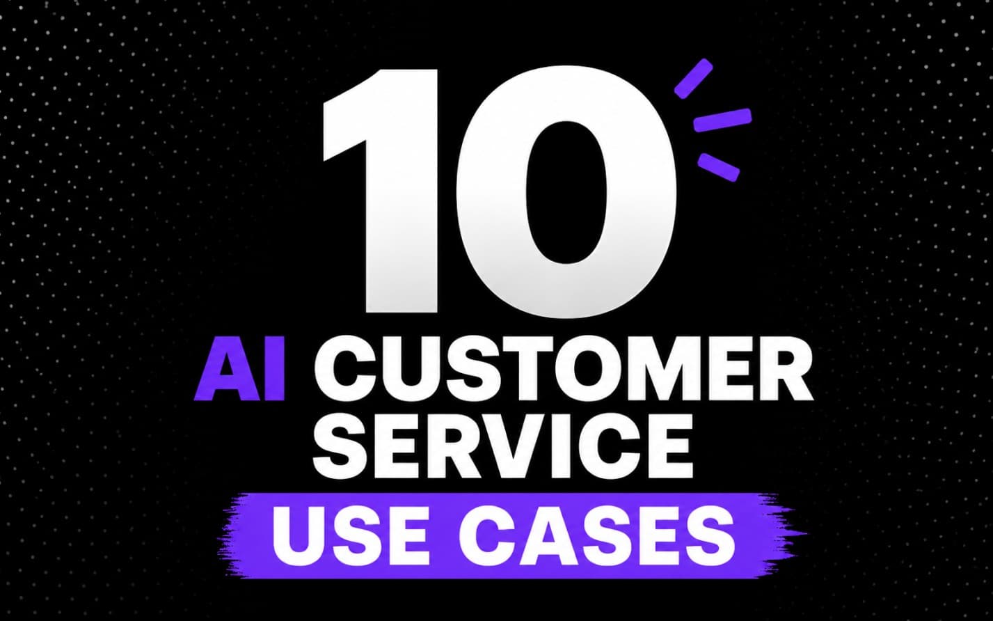 AI customer service use cases thumbnail for local business websites